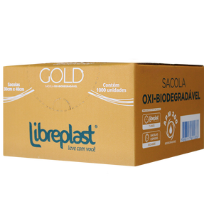 Sacola Gold 1000un