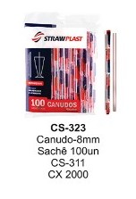 Canudo 8mm