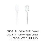 COLHER CAIXA COM 1000 UN