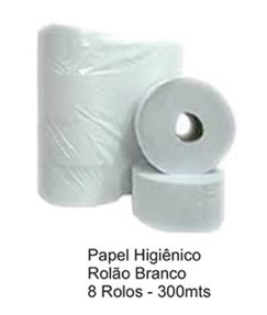Papel higiêncio Branco 36 rolos x 60 mt
